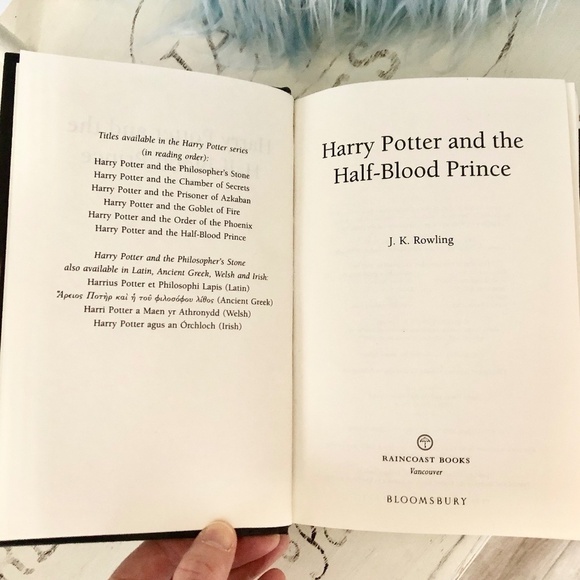 Harry Potter And The Half Blood Prince, RARE, ERROR, MISPRINT, First Edition - Picture 11 of 13